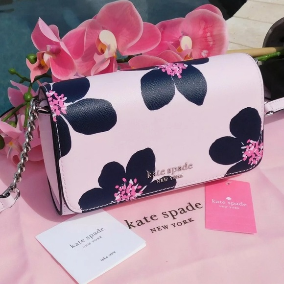 Kate Spade Cameron Grand Flora Smal Flap Crossbody - Picture 6 of 8